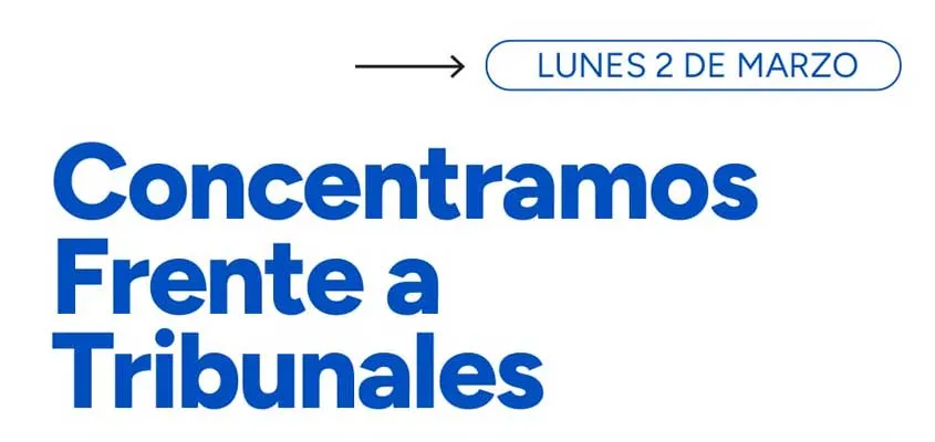 CONCENTRACIÓN EN DEFENSA DE LOS DERECHOS LABORALES